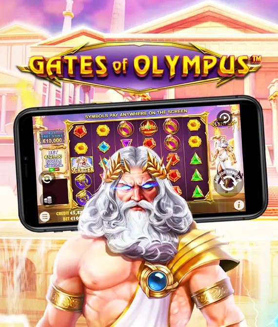 Zeus ile Gates of Olympus slot oyunu, kazançlı semboller ve bonuslar